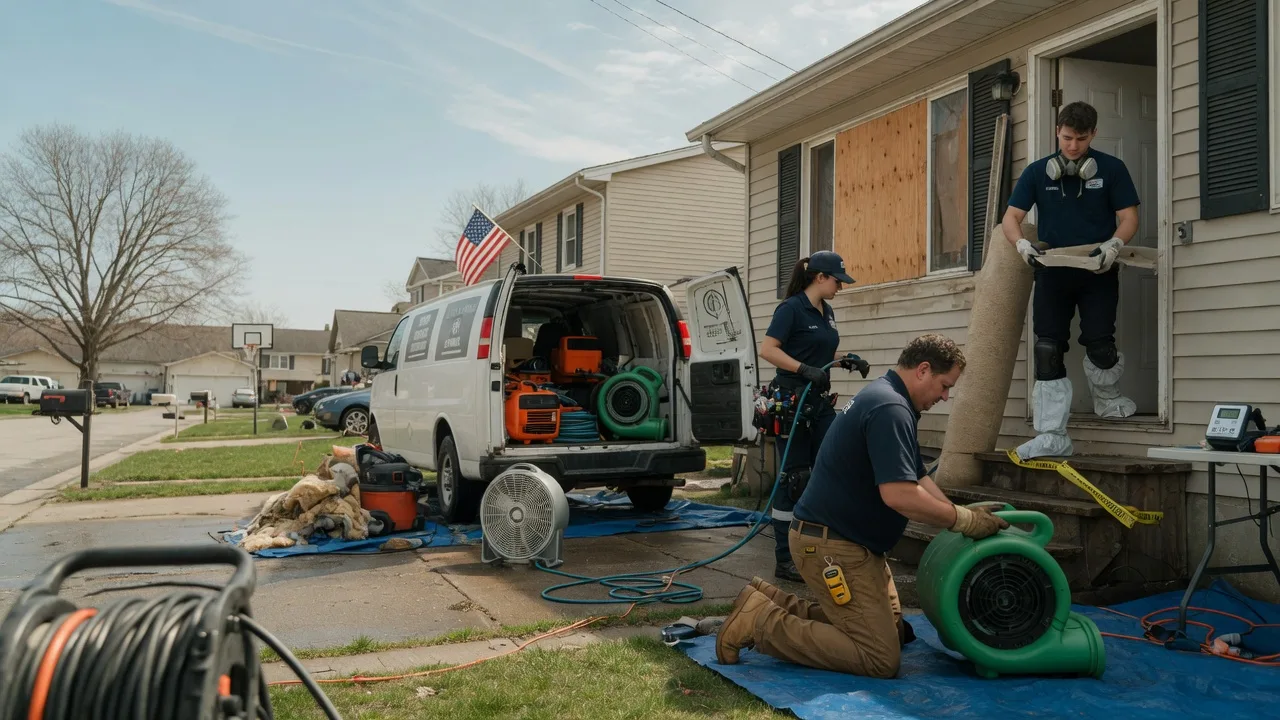 Water Damage Restoration in Windsor, WI near me